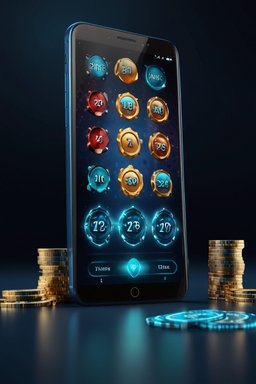 Gangstasino casino app on smartphone